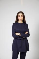 ⁦زي طبي احترافي باللون الأزرق البحري من MedModelle⁩ - الصورة ⁦3⁩