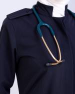 ⁦طقم طبي احترافي باللون الأزرق البحري من MedModelle⁩ - الصورة ⁦5⁩